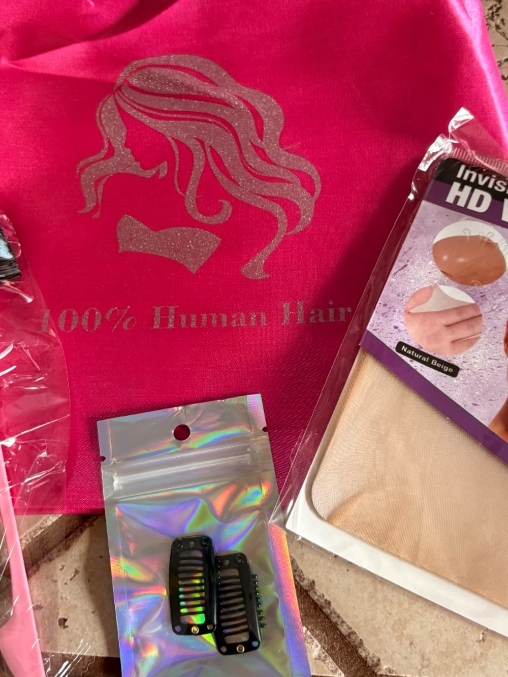 NIB Real Human Hair Wig, 16" - Picture 12 of 12